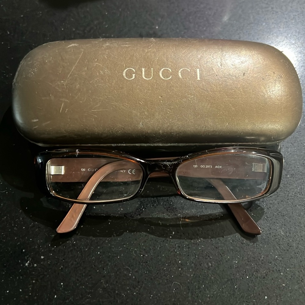 Gucci gg2973 brown glasses.
